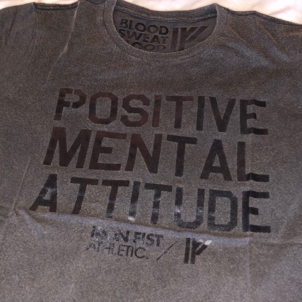 Iron Fist Positive Mental Attitude Tee, M NWT